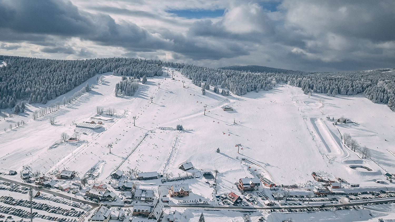 Doskonale Warunki Narciarskie W Zieleniec Ski Arena